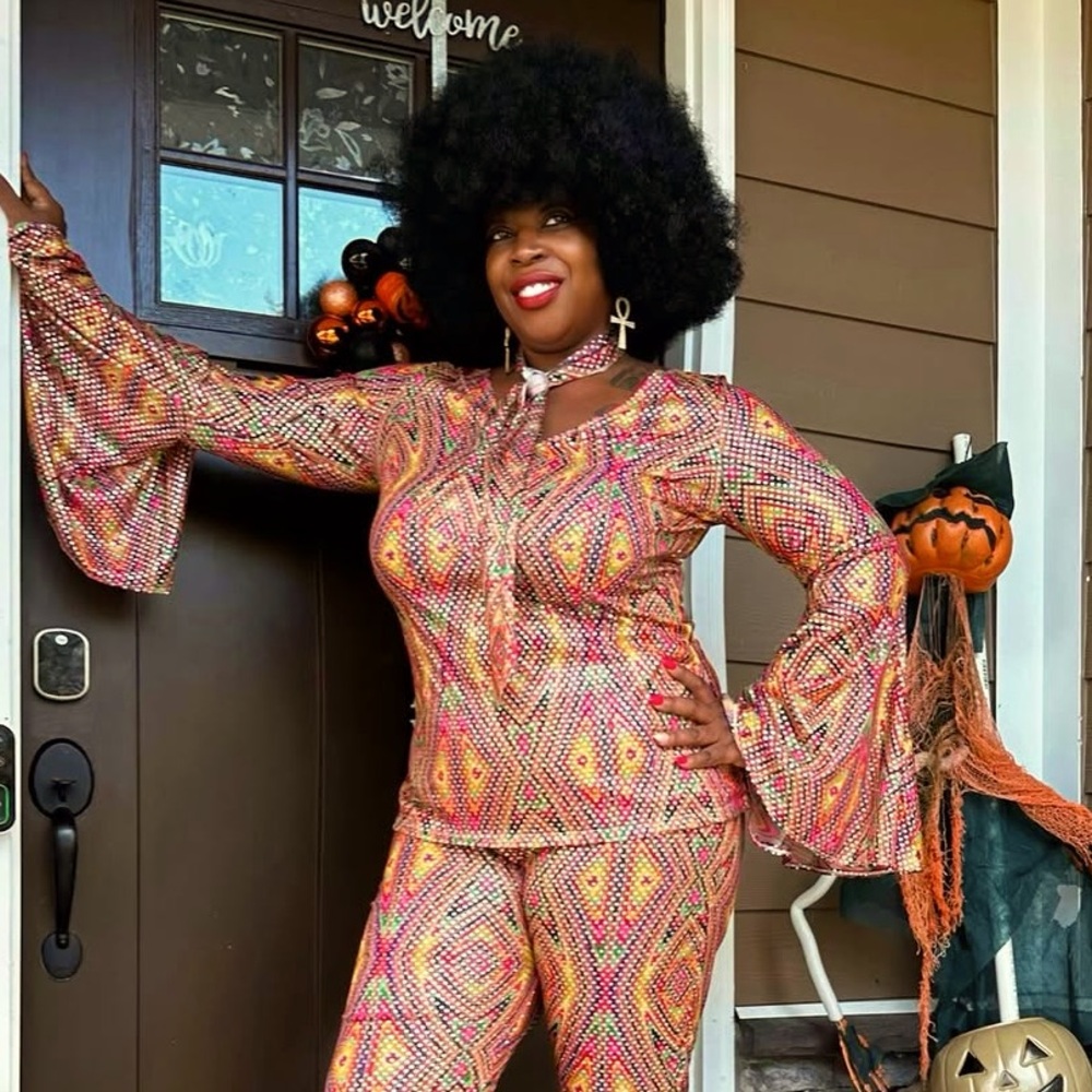 🪮Black Afro wig🪮